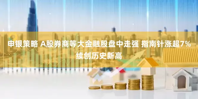 申银策略 A股券商等大金融股盘中走强 指南针涨超7%续创历史新高